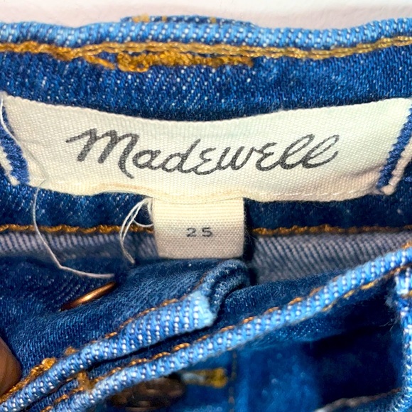 Madewell Stretch Denim Straight Mini Skirt in Arroyo Wash - Picture 5 of 7